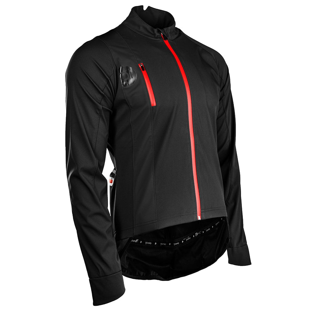 Rivelo Mens Garsdale Softshell Jacket (Black/Red) (studio)