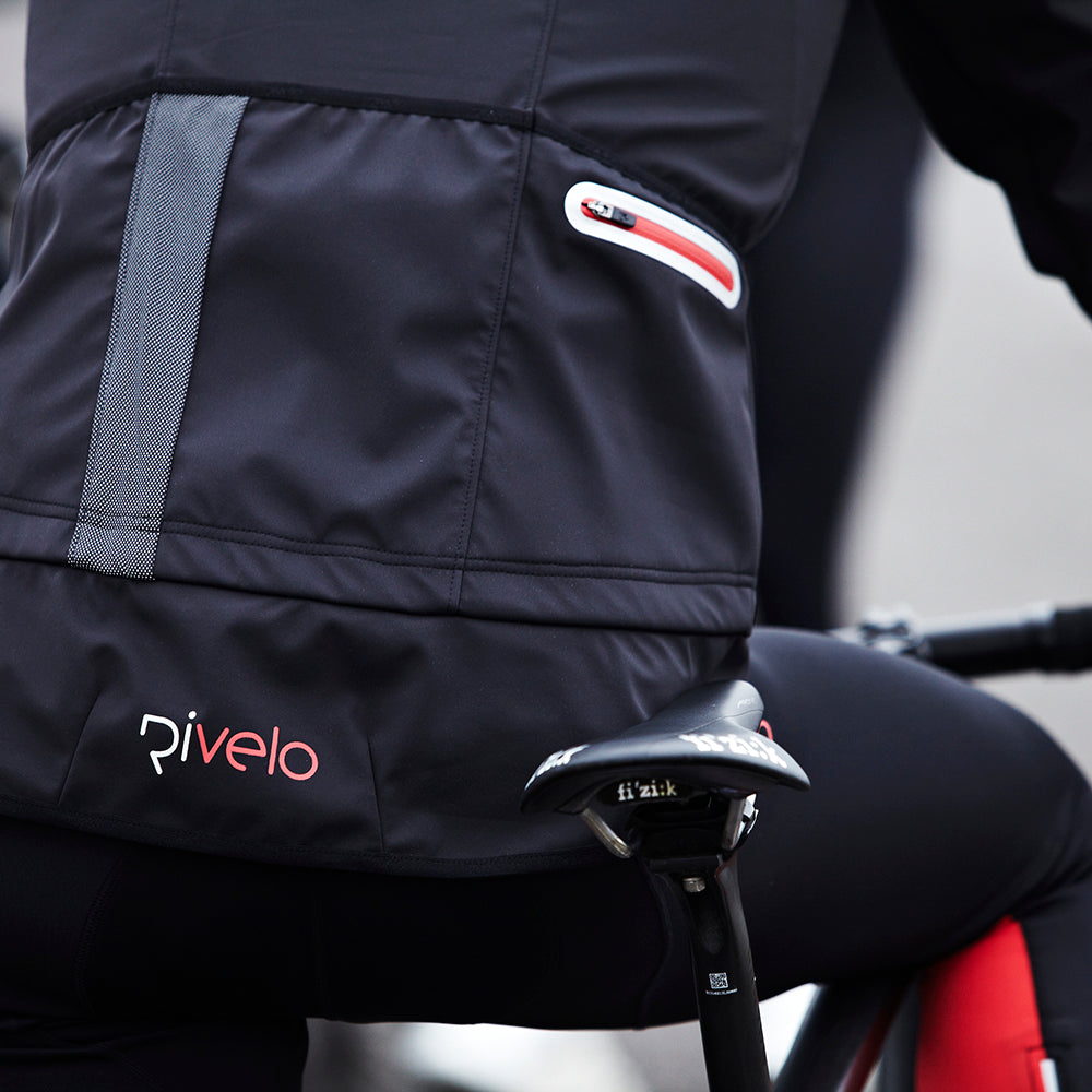 Rivelo Mens Garsdale Softshell Jacket (Black/Red)