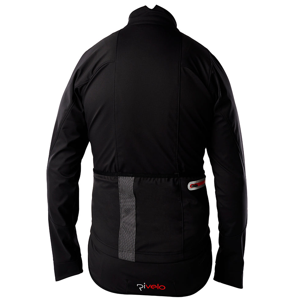 Rivelo Mens Garsdale Softshell Jacket (Black/Red) (studio)