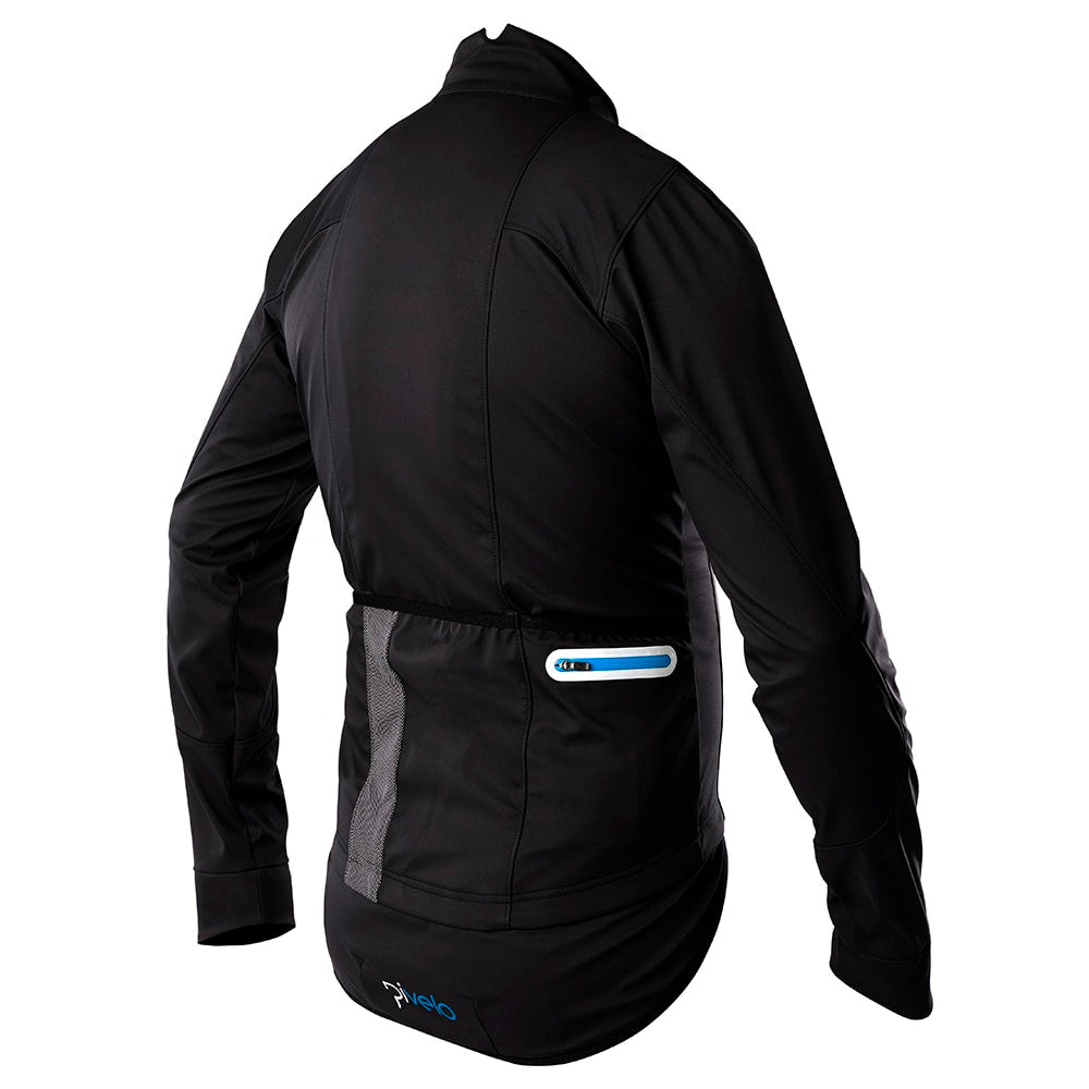 Rivelo Mens Garsdale Softshell Jacket (Black/Teal) (studio)