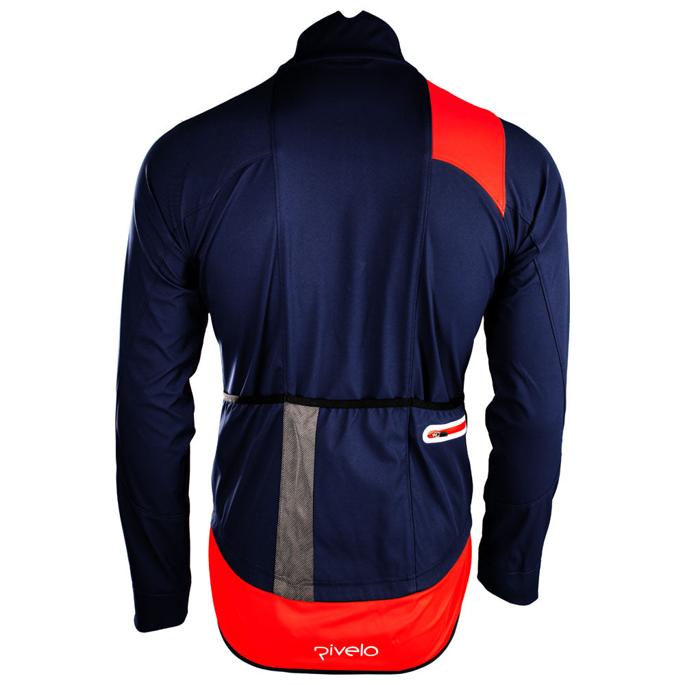 Rivelo Mens Garsdale Softshell Jacket (Navy/Red) (studio)