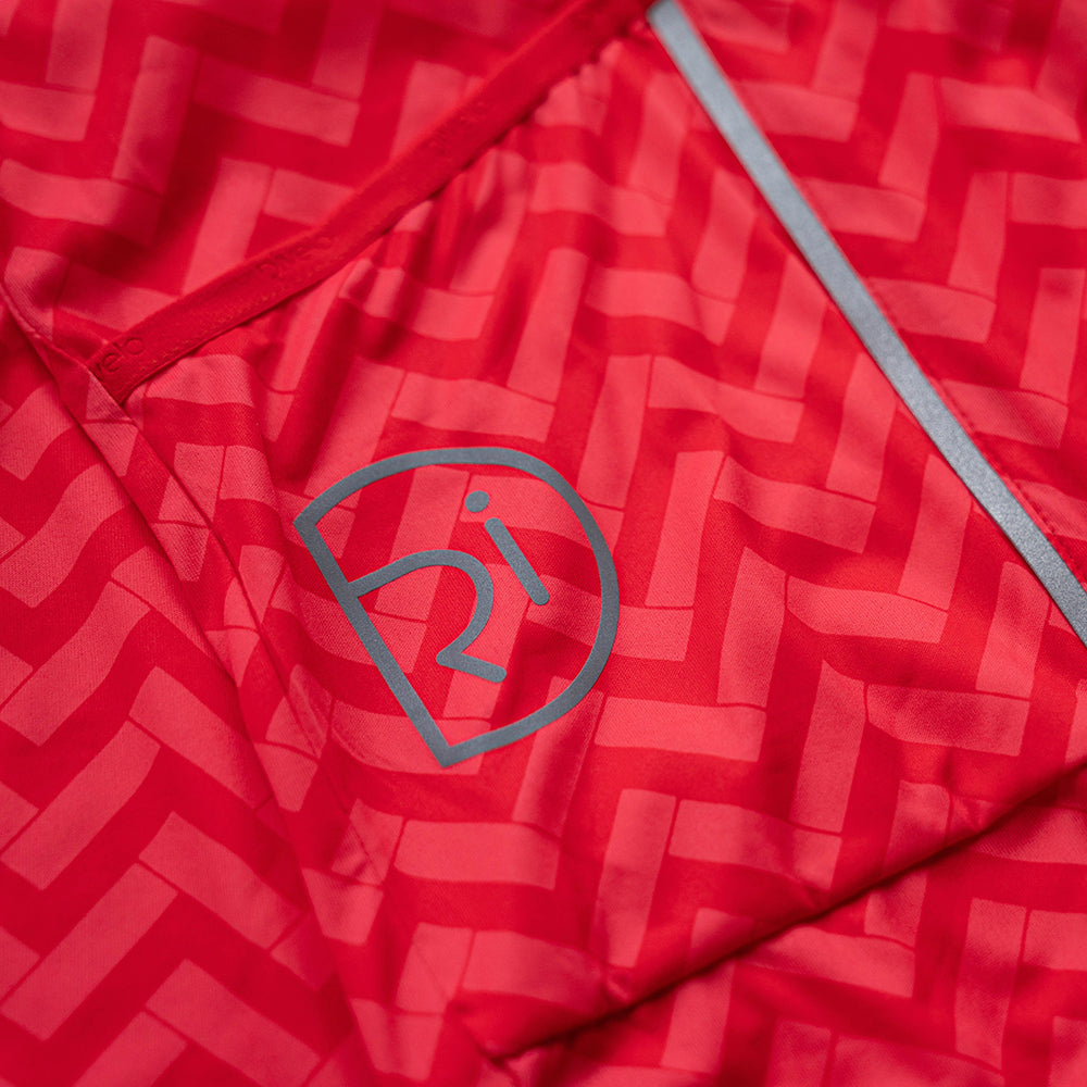 Rivelo Mens Grayswood Jersey (Red Chevron)