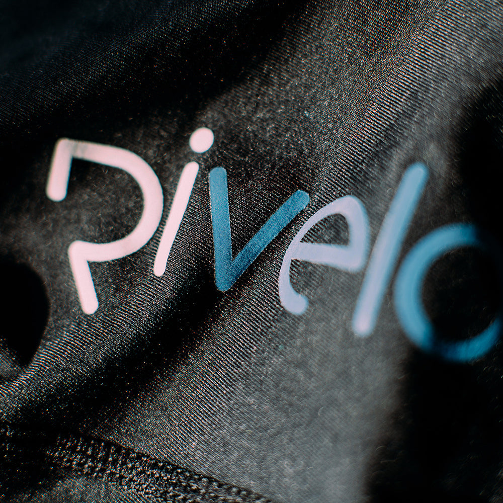 Rivelo Mens Headley 3/4 Bib Tights (Black/Teal)