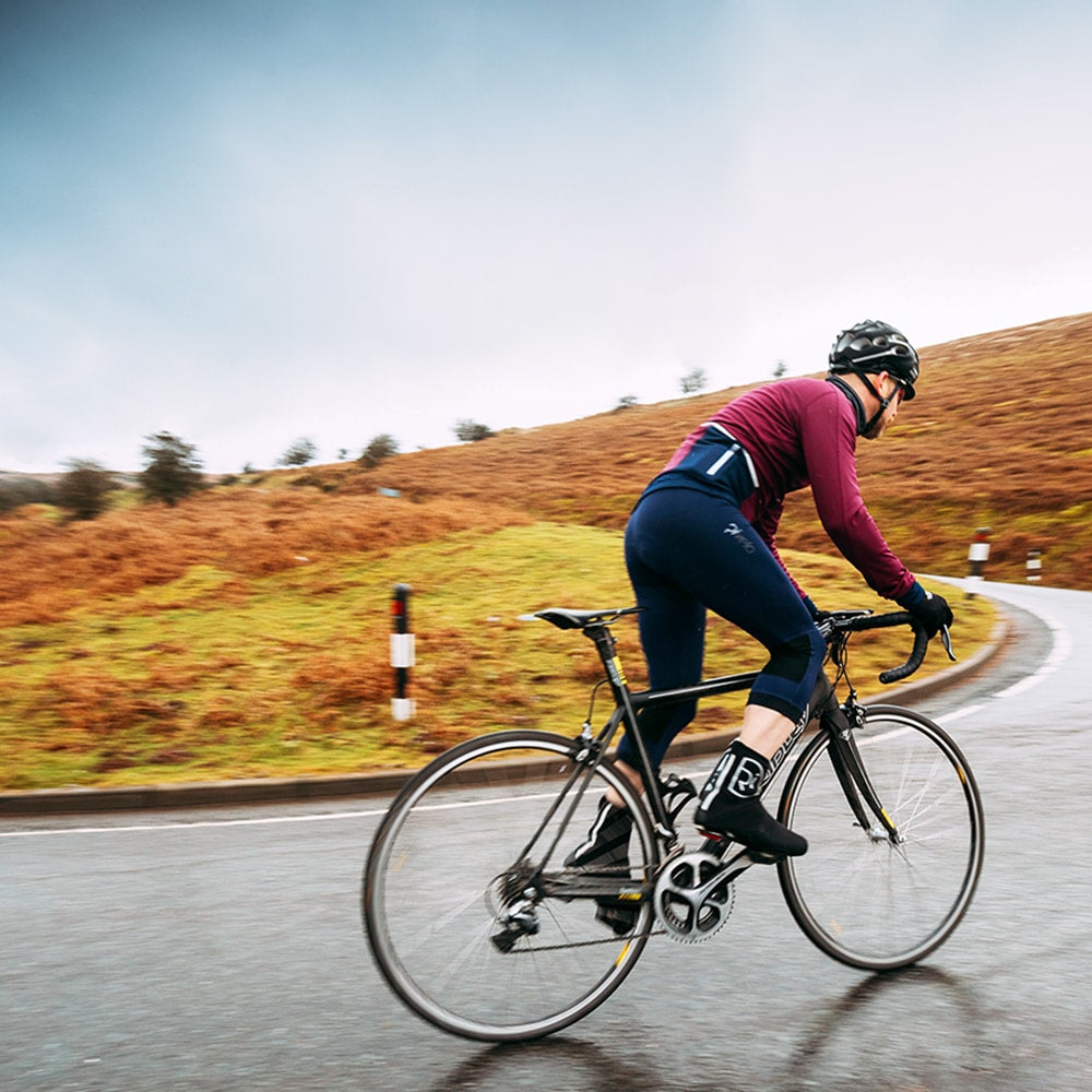 Rivelo Mens Headley 3/4 Bib Tights (Navy/Black)