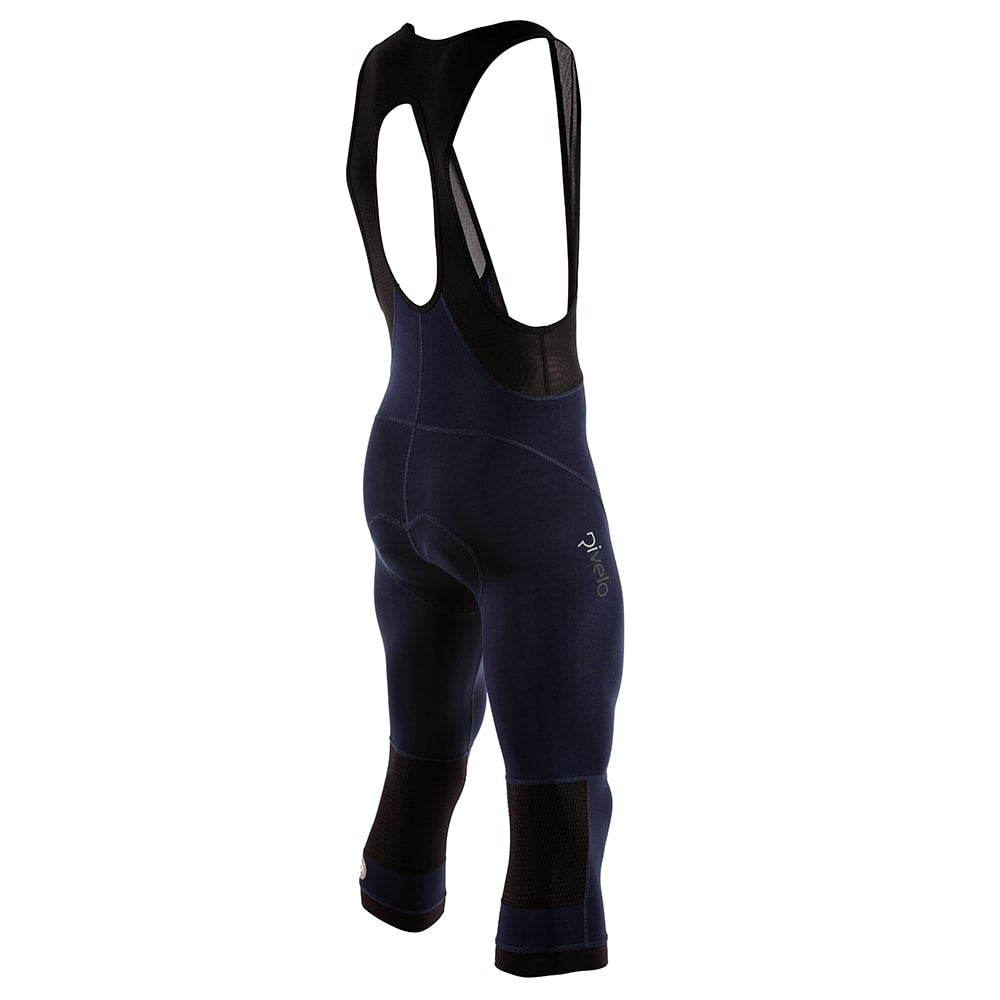 Rivelo Mens Headley 3/4 Bib Tights (Navy/Black) (studio)