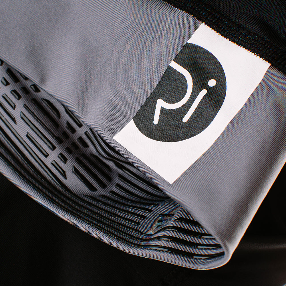 Rivelo Mens Honister Bib Shorts (Black/Charcoal)