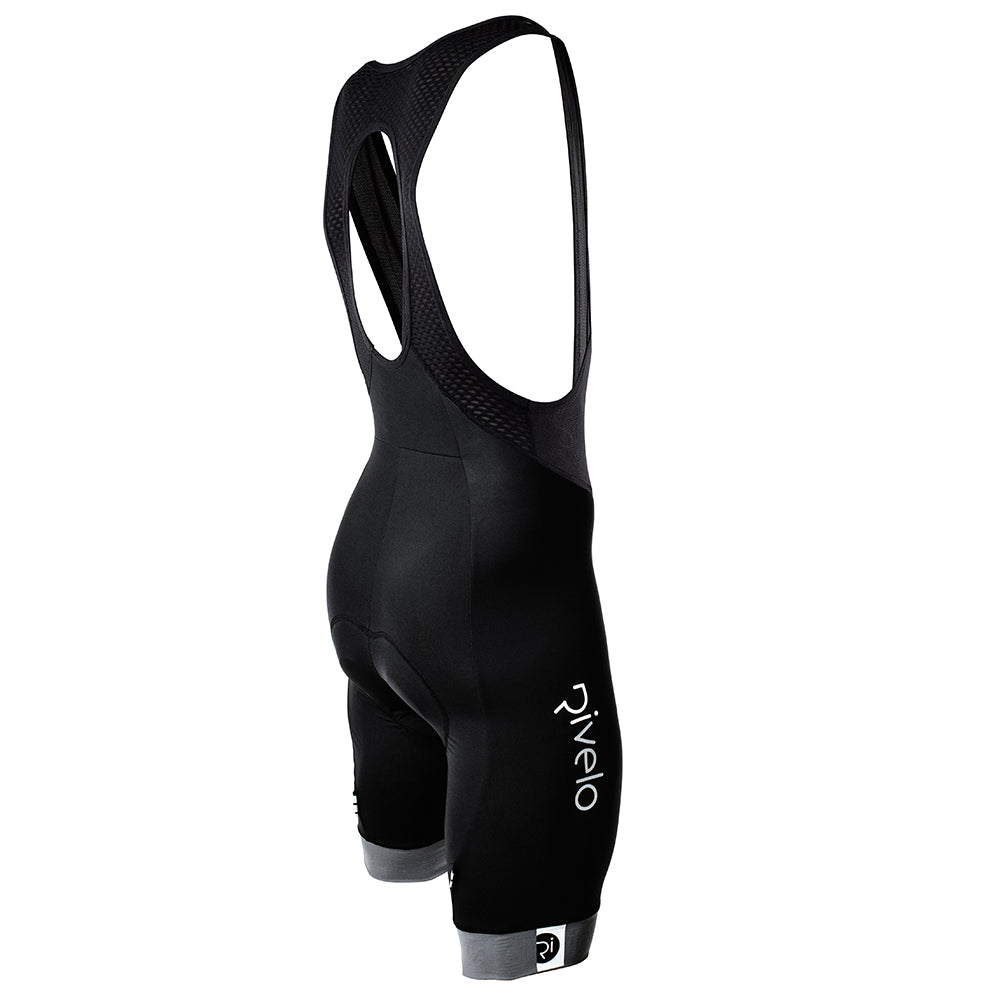 Rivelo Mens Honister Bib Shorts (Black/Charcoal) (studio)