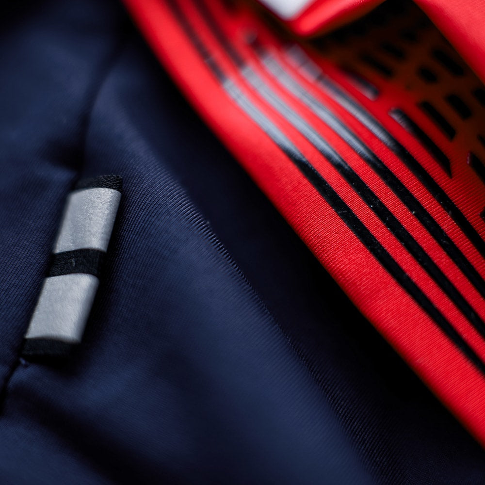 Rivelo Mens Honister Bib Shorts (Navy/Red)