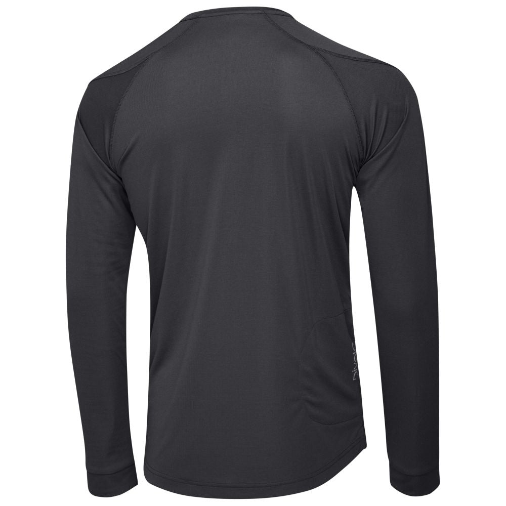 Rivelo Mens Kentmere Long Sleeve MTB Jersey (Slate) (studio)