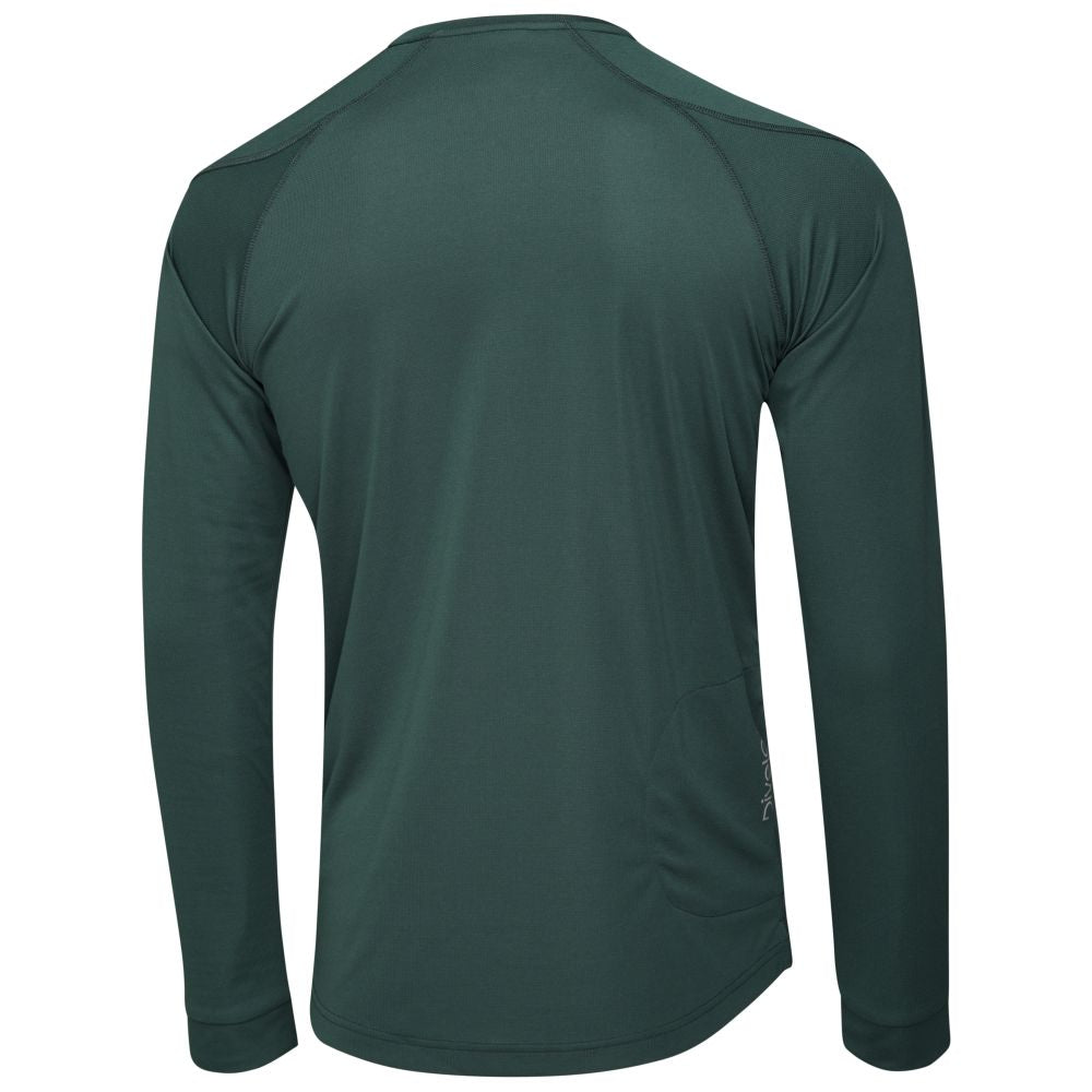 Rivelo Mens Kentmere Long Sleeve MTB Jersey (Woodland) (studio)