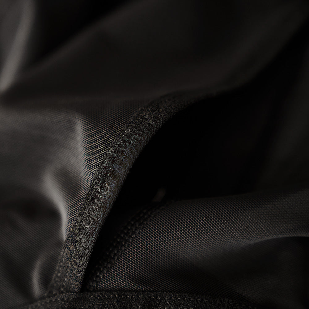 Rivelo Mens Kessock Cargo Bib Shorts (Black/Reflective)