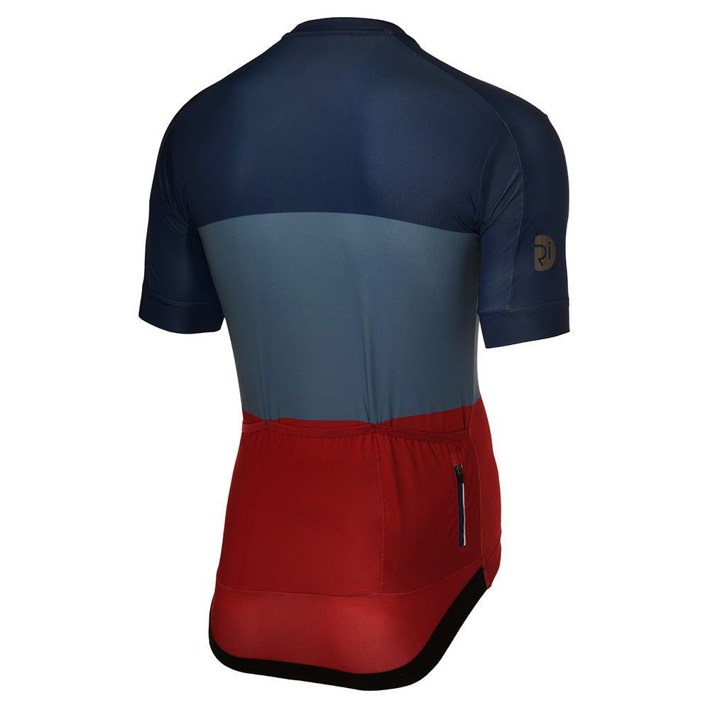 Rivelo Mens Kingsdale Jersey (Navy Combo) (studio)