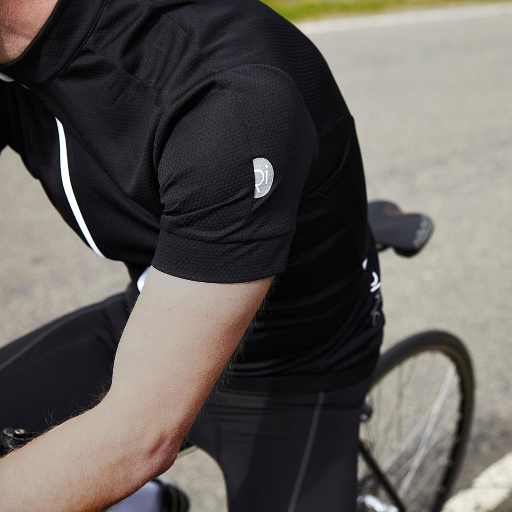 Rivelo Mens Kirkstone Jersey (Black/White)