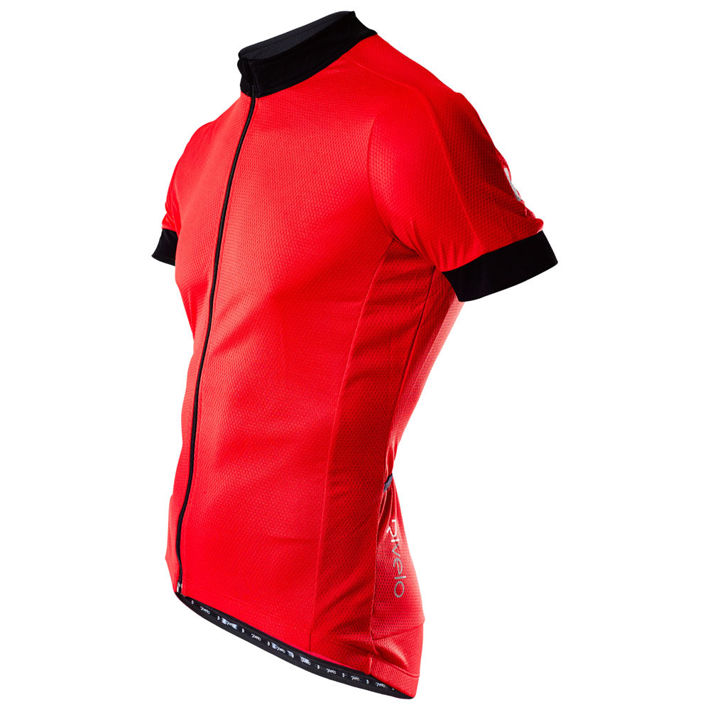 Rivelo Mens Kirkstone Jersey (Red/Black) (studio)