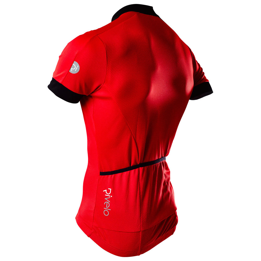 Rivelo Mens Kirkstone Jersey (Red/Black) (studio)