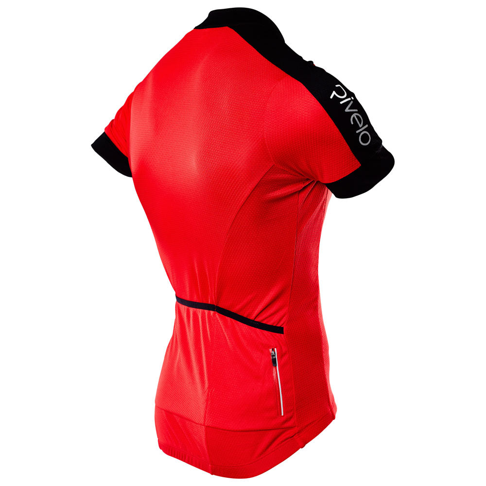 Rivelo Mens Kirkstone Jersey (Red/Black) (studio)