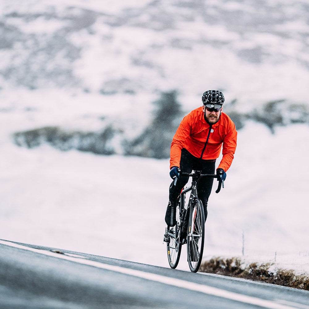 Rivelo Mens Norwood Packable Jacket (Orange)