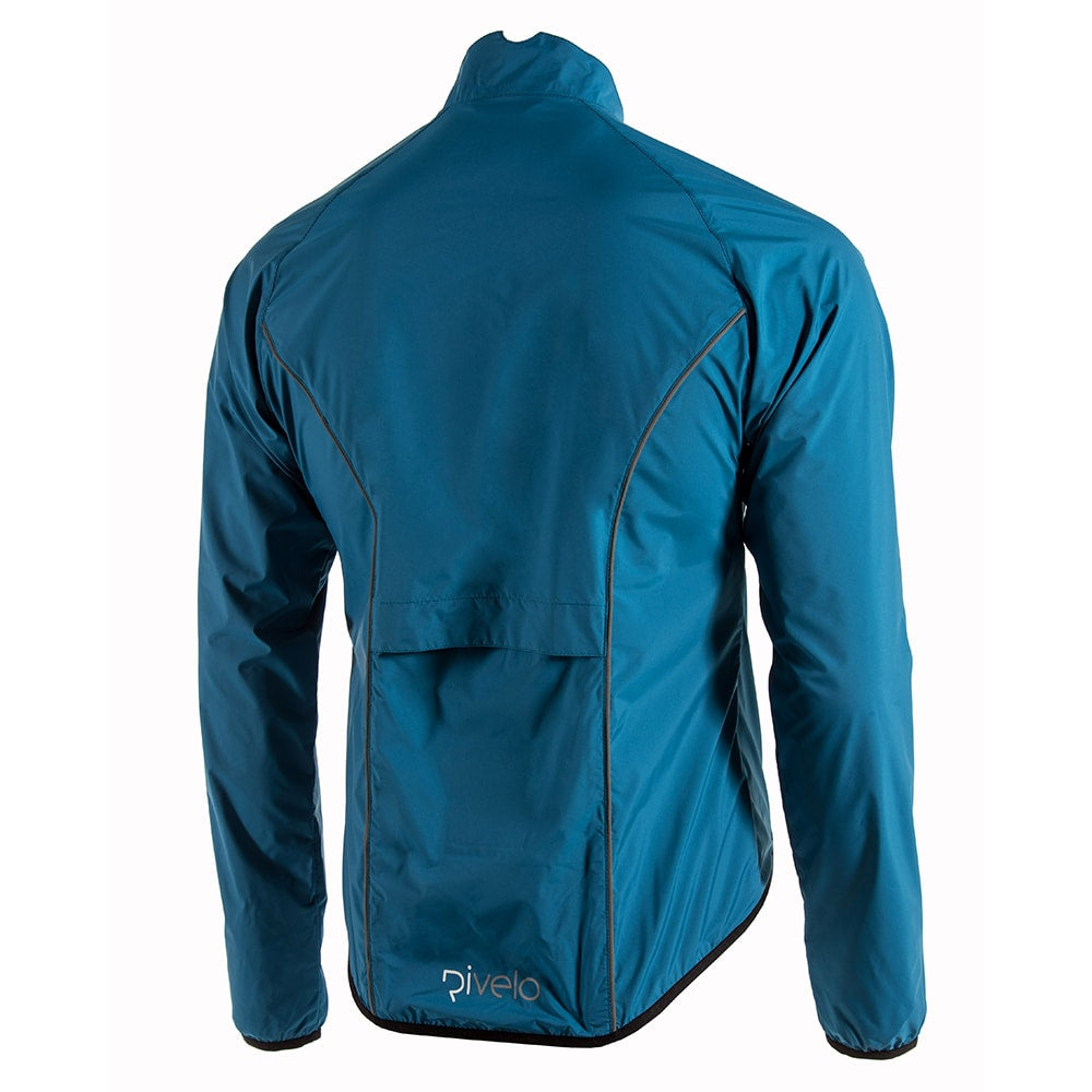 Rivelo Mens Norwood Packable Jacket (Teal) (studio)