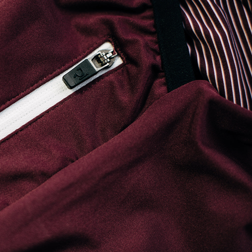 Rivelo | Mens Peaslake Jersey (Burgundy/Navy)