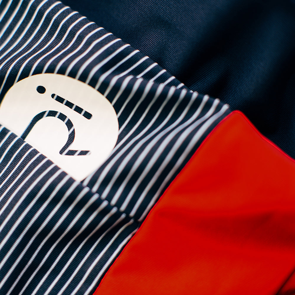 Rivelo Mens Peaslake Jersey (Navy/Red)