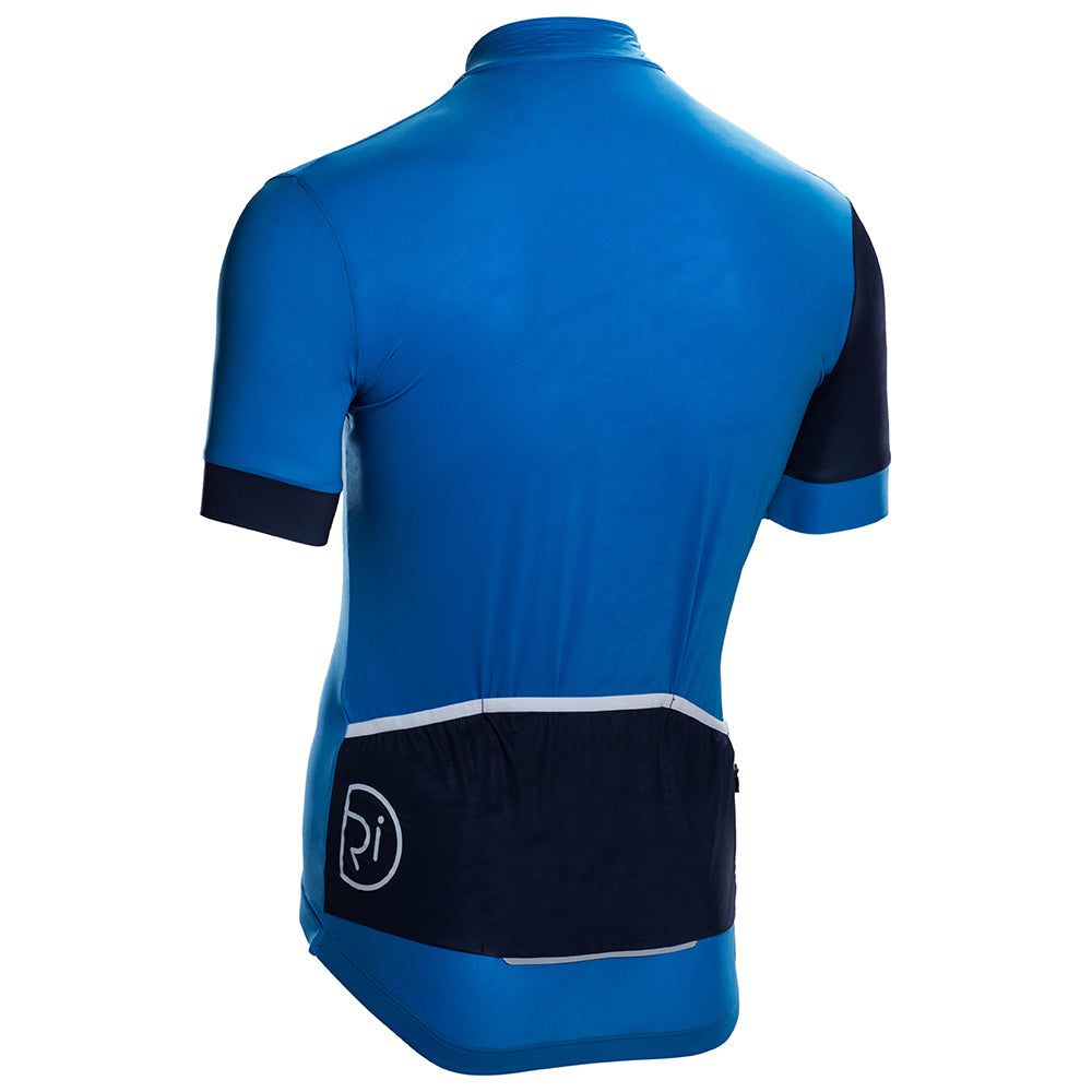 Rivelo Mens Porlock Jersey (Cobalt/Navy) (studio)