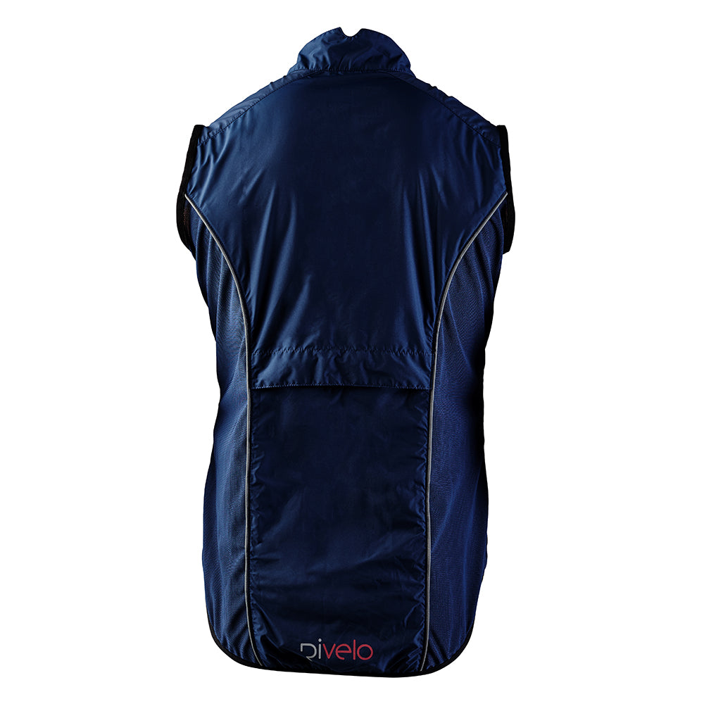 Rivelo Mens Rowsley Gilet (Navy) (studio)