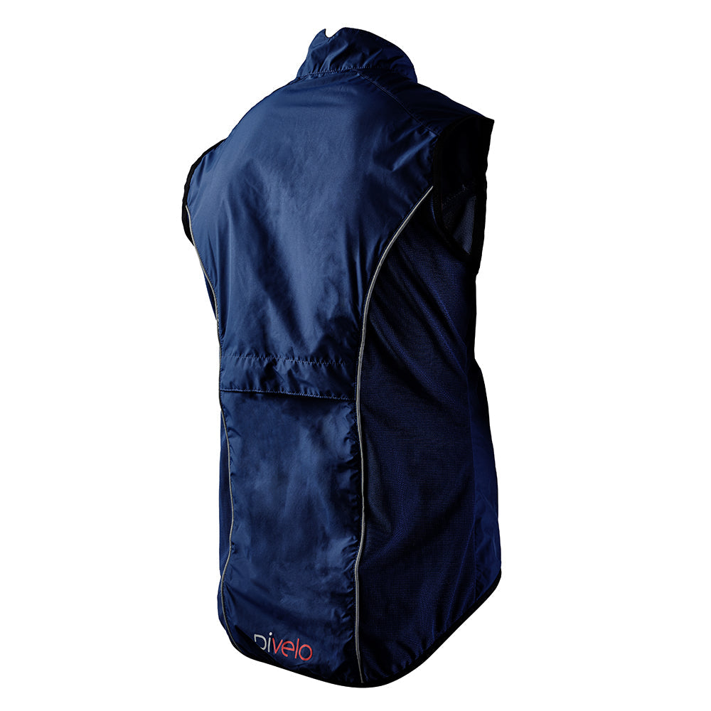 Rivelo Mens Rowsley Gilet (Navy) (studio)