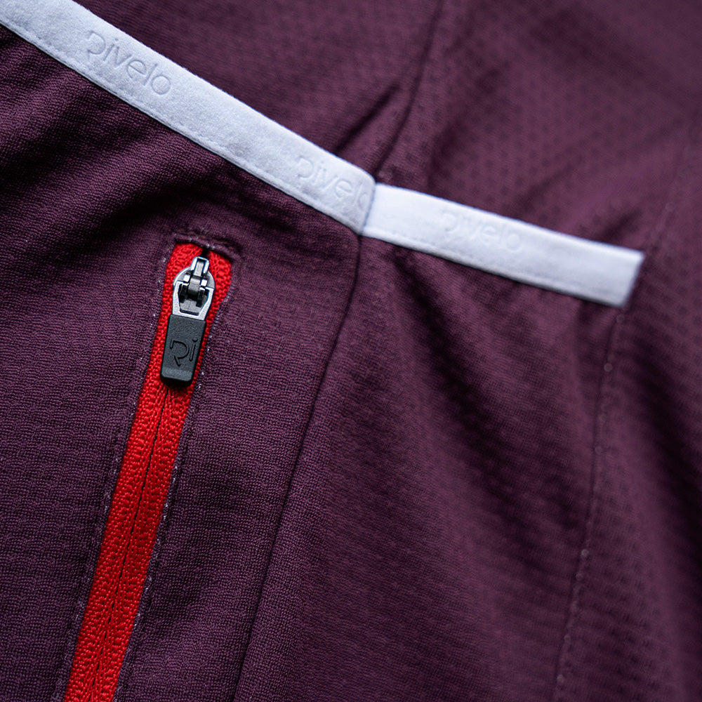Rivelo Mens Shibden Jersey (Burgundy)