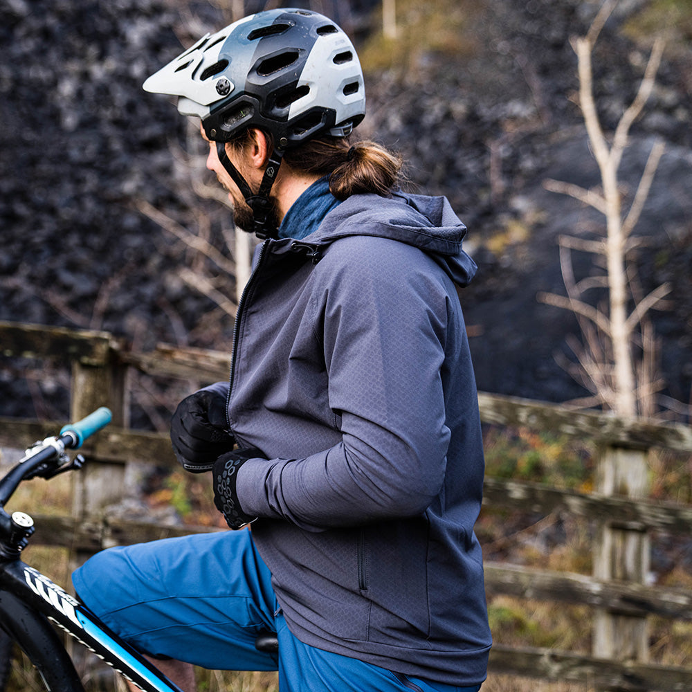 Rivelo Mens Stormfleece MTB Jacket (Slate)