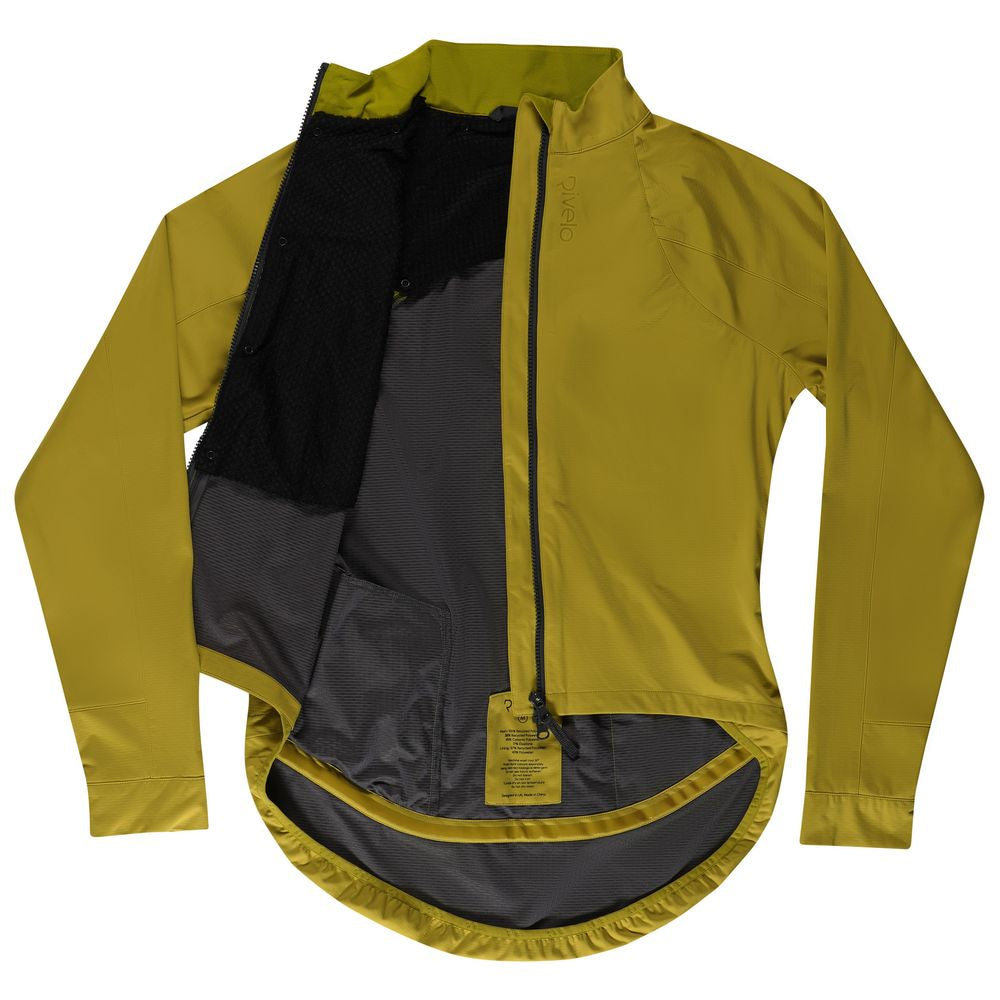 Rivelo Mens Thornecomb II Softshell Jacket (Lime/Asphalt) (studio)