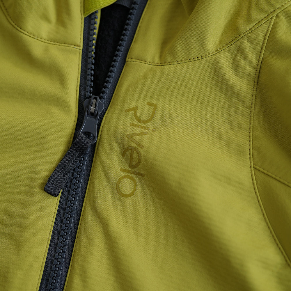 Rivelo Mens Thornecomb II Softshell Jacket (Lime/Asphalt)