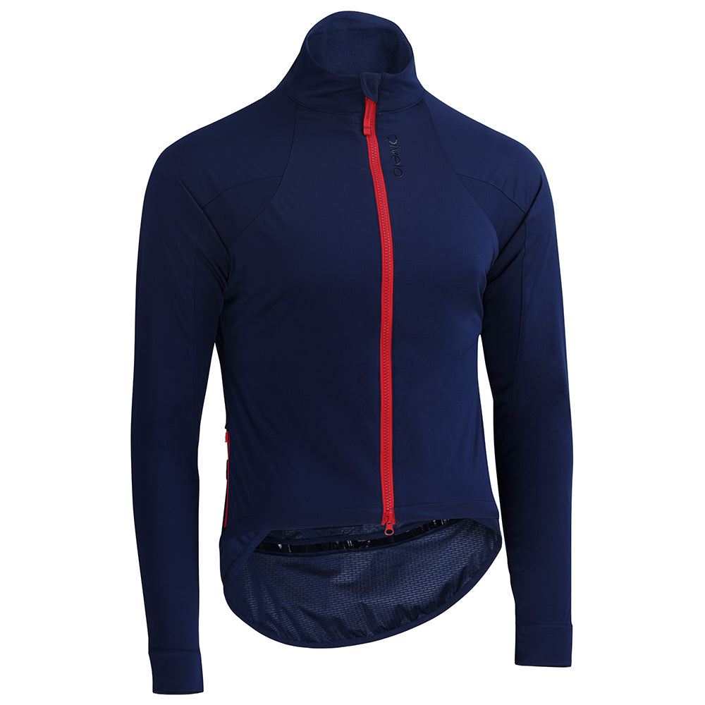 Rivelo Mens Thornecomb II Softshell Jacket (Navy/Red) (studio)
