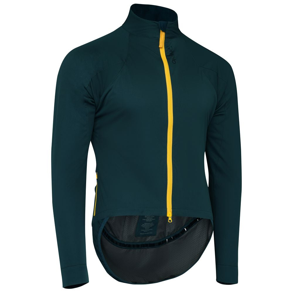 Rivelo Mens Thornecomb II Softshell Jacket (Petrol/Yellow) (studio)