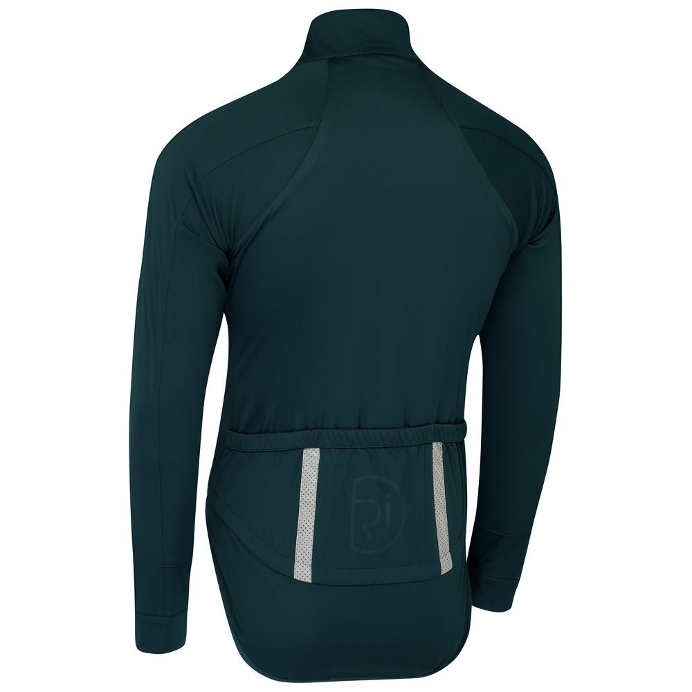 Rivelo Mens Thornecomb II Softshell Jacket (Petrol/Yellow) (studio)