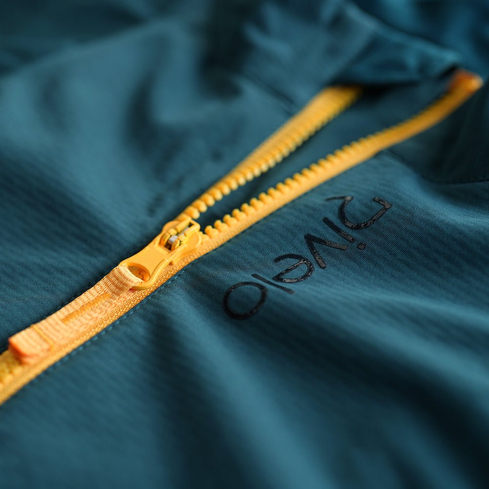 Rivelo Mens Thornecomb II Softshell Jacket (Petrol/Yellow)