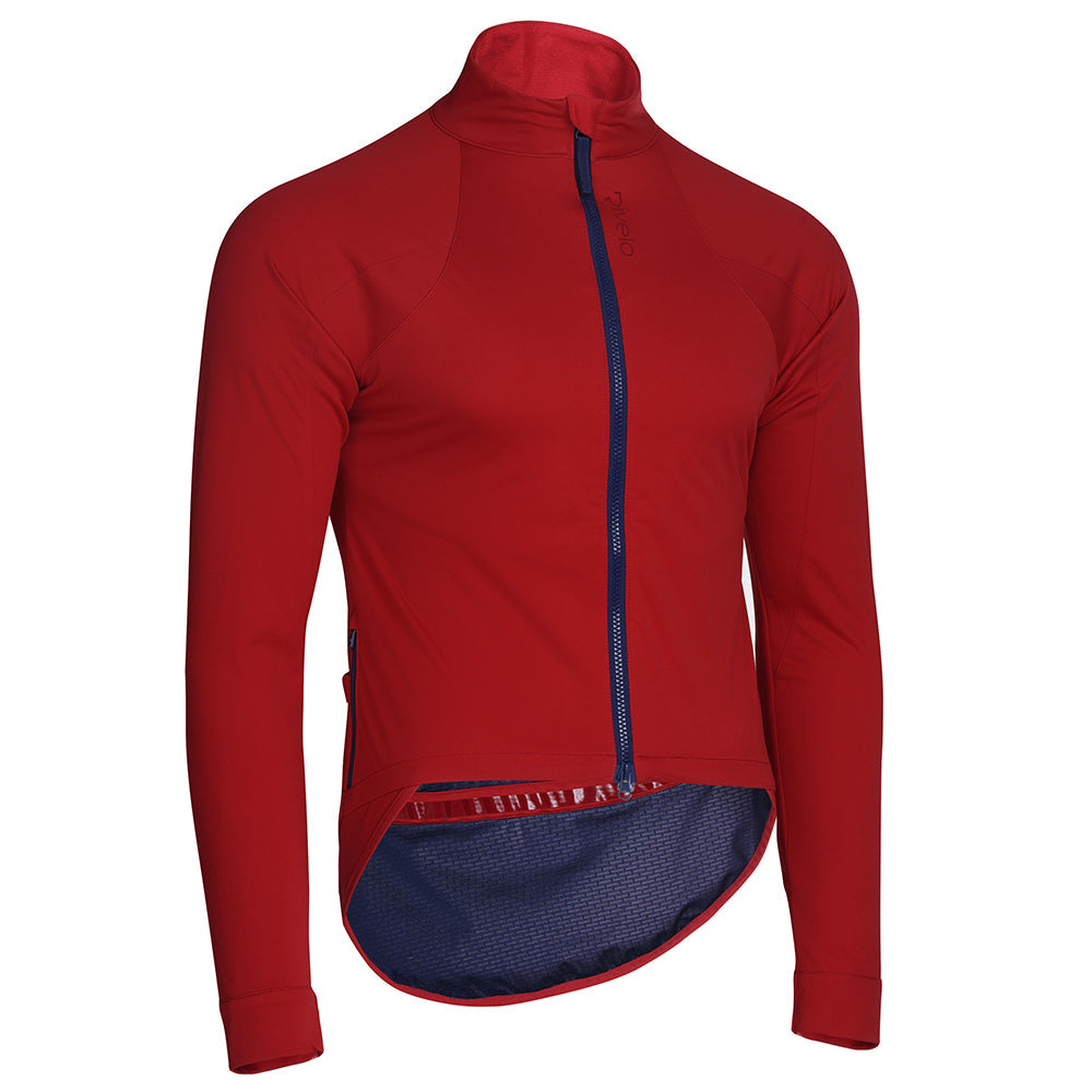 Rivelo Mens Thornecomb II Softshell Jacket (Ruby/Navy) (studio)