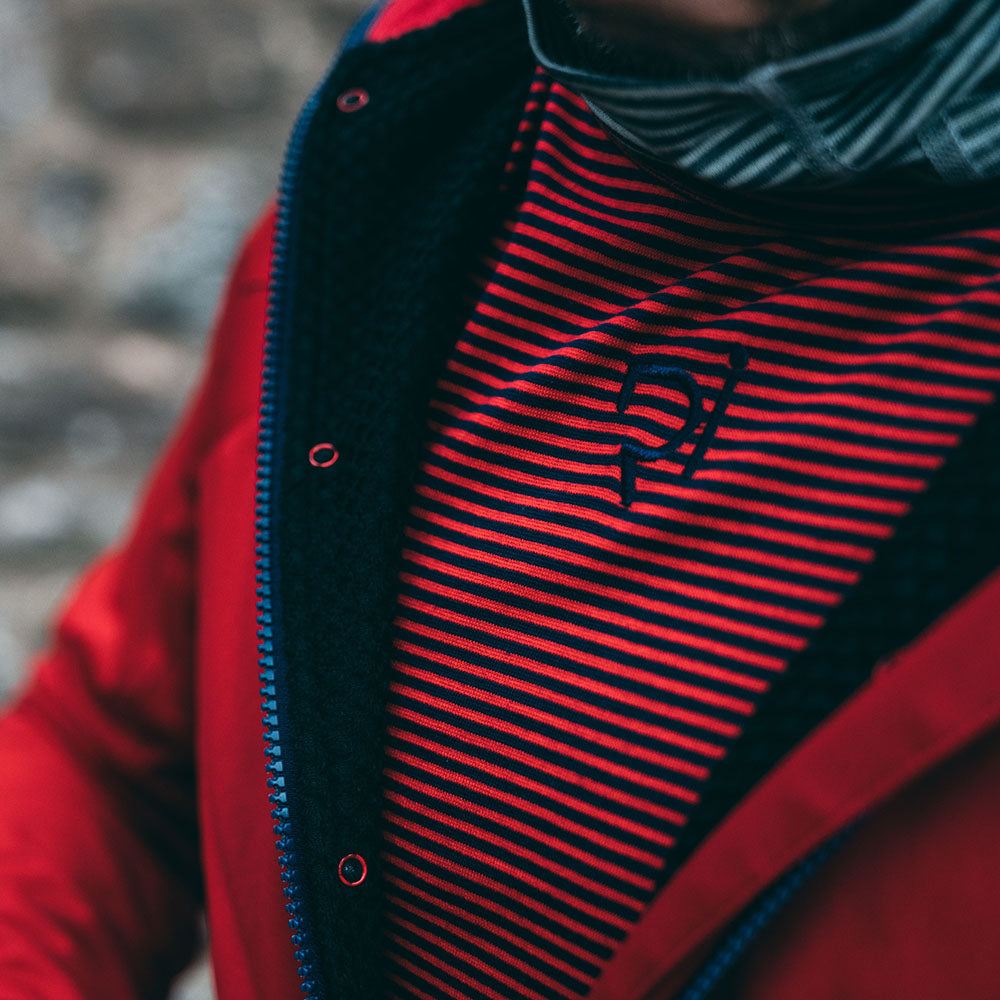 Rivelo Mens Thornecomb II Softshell Jacket (Ruby/Navy)