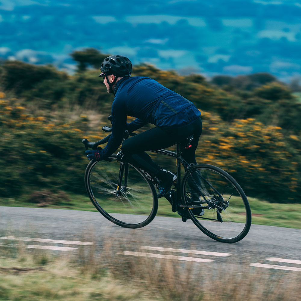 Rivelo Mens Thornecomb Softshell Jacket (Navy/Red)