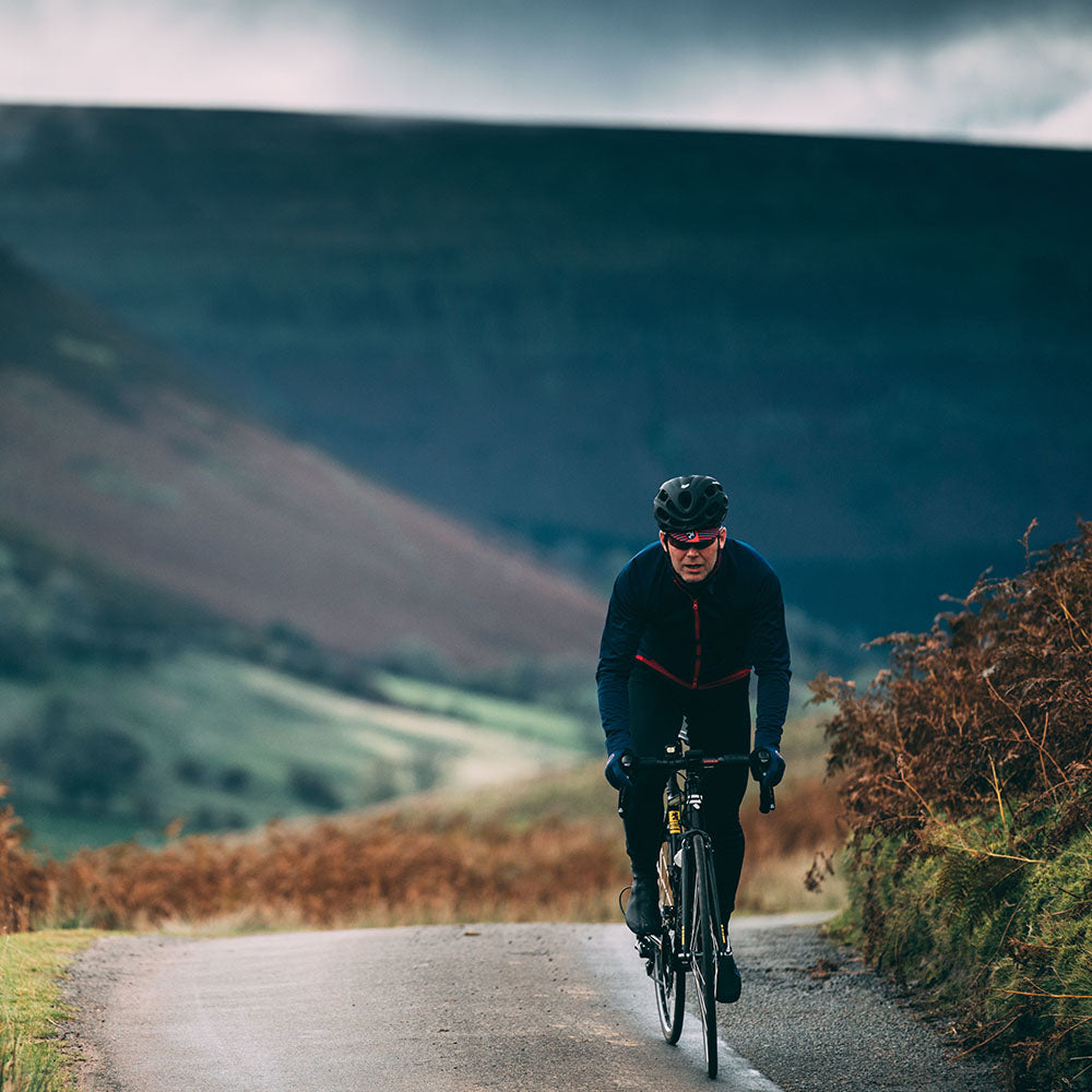 Rivelo Mens Thornecomb Softshell Jacket (Navy/Red)