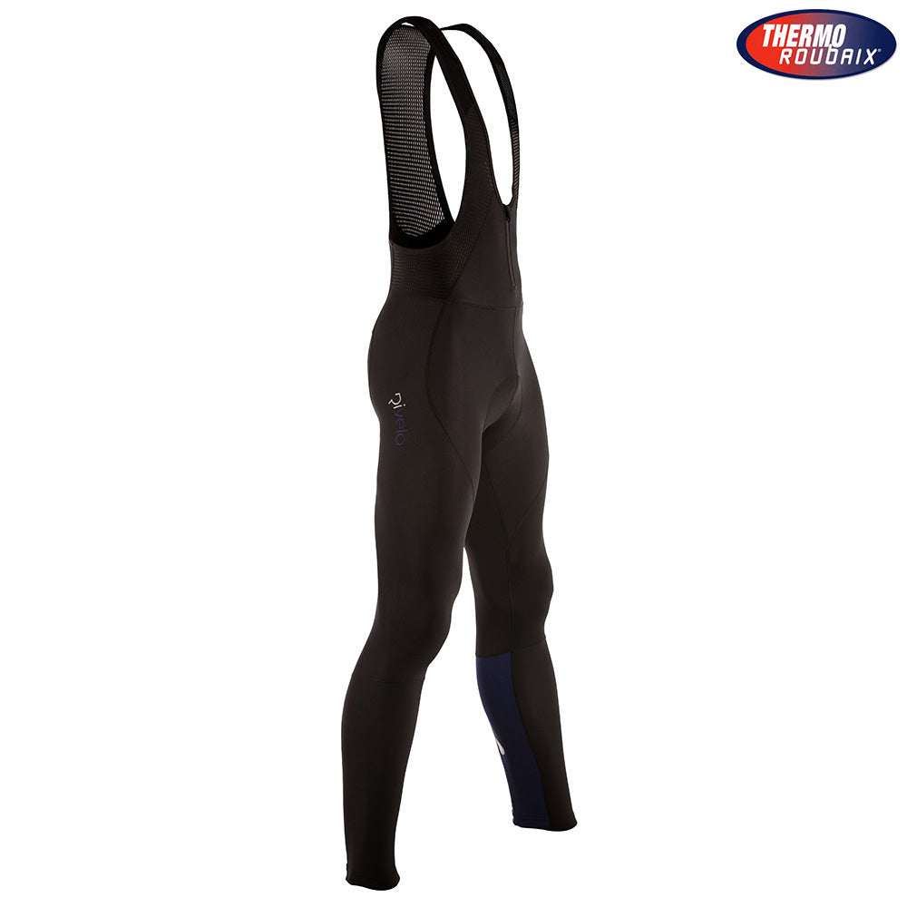 Rivelo | Mens Winnats Thermal Bib Tights (Black/Navy)