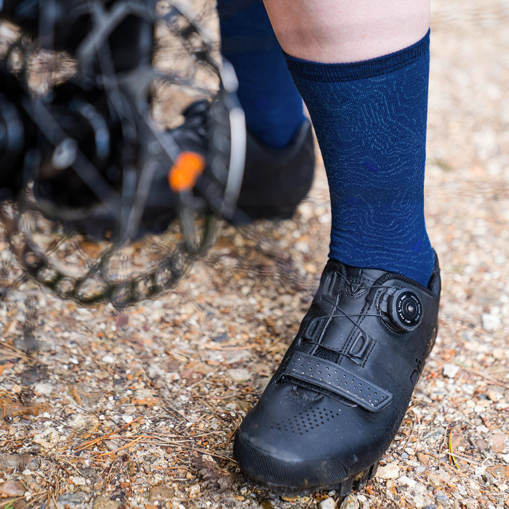 Rivelo Merino Mix Socks (3 Pack - Navy/Blue)