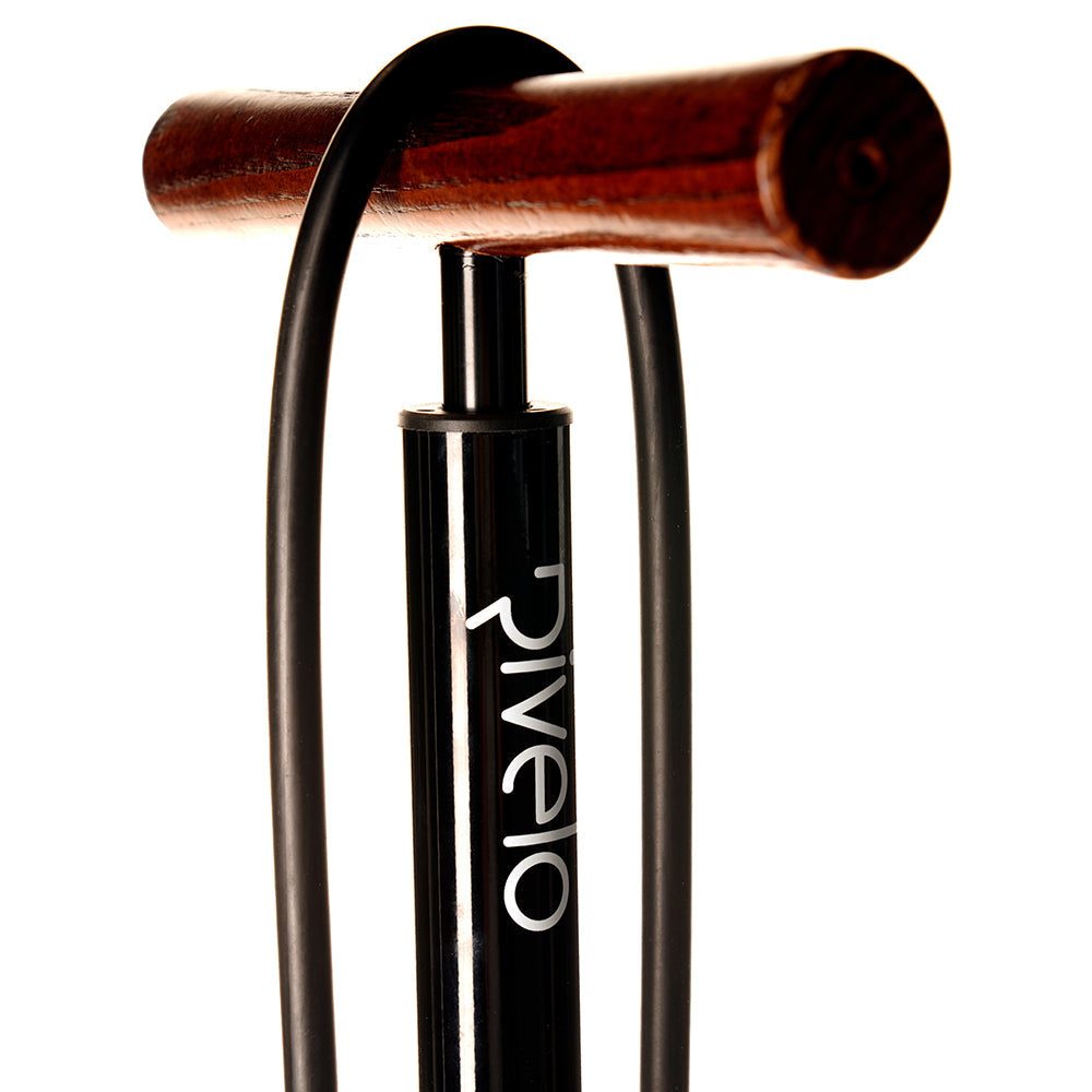 Rivelo Premium Floor Pump (Black) (studio)