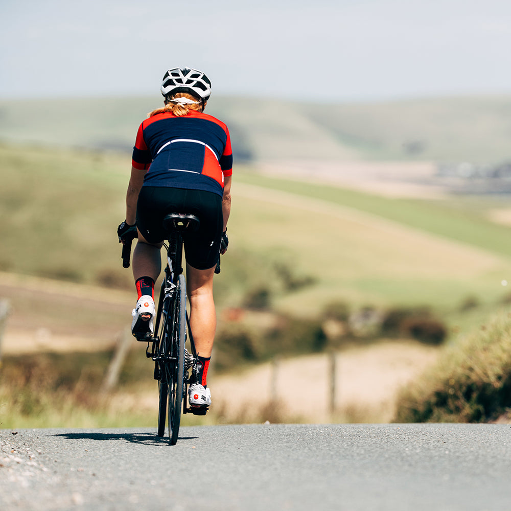 Rivelo | Whitwell Socks (Navy/Red)