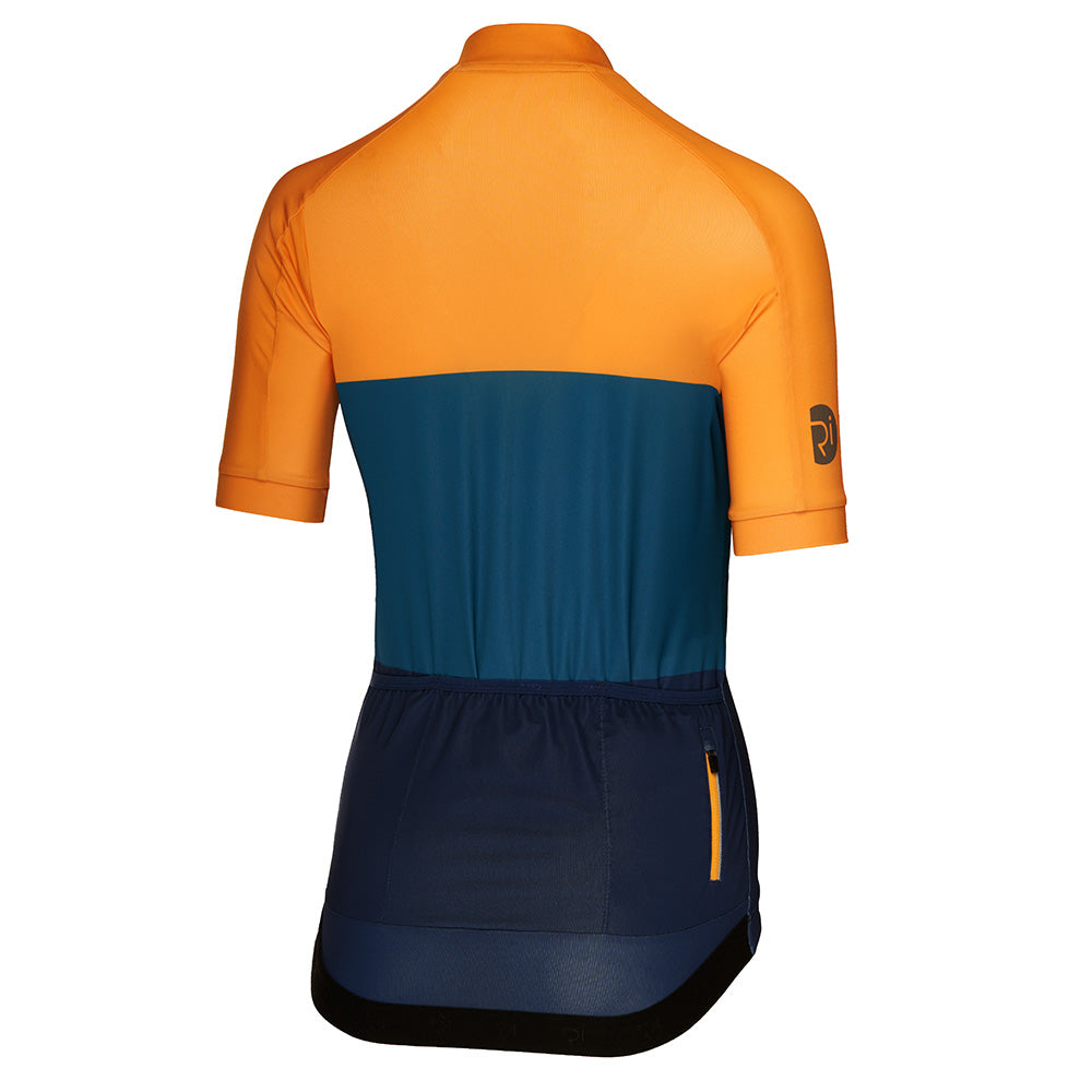 Rivelo Womens Asterton Jersey (Yellow Combo) (studio)