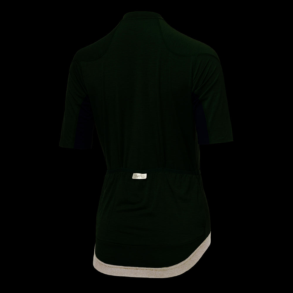 Rivelo | Womens Chapman Merino Blend Jersey (Racing Green)