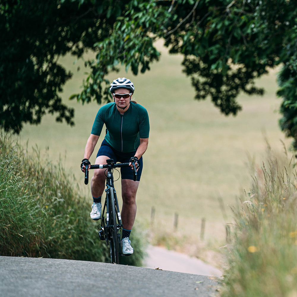 Rivelo | Womens Chapman Merino Blend Jersey (Racing Green)