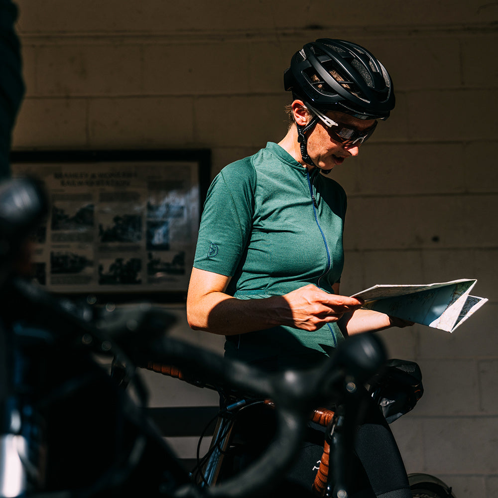 Womens Chapman Merino Blend Jersey (Racing Green)