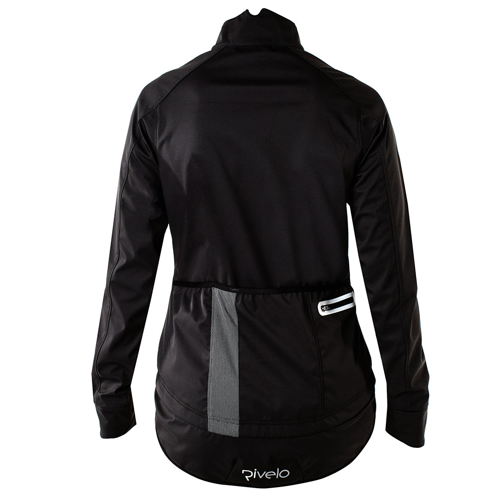 Rivelo Womens Coldharbour Softshell Jacket (Black) (studio)