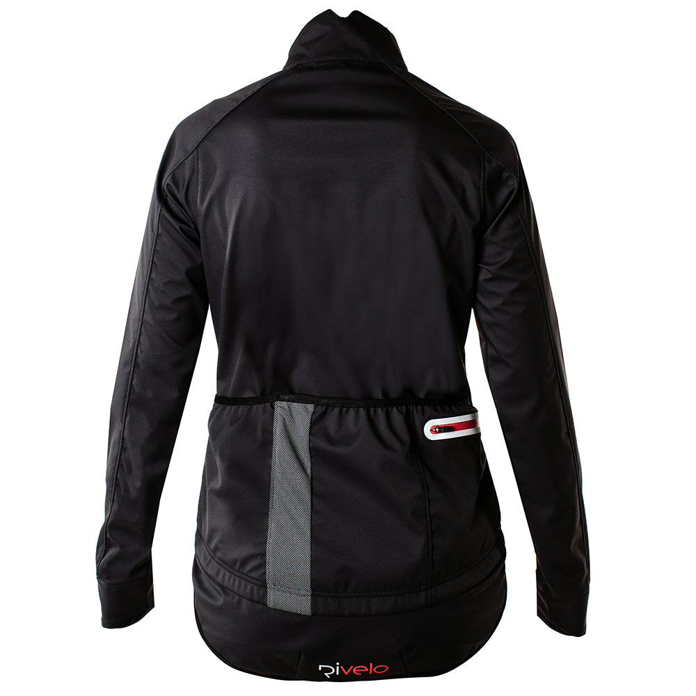 Rivelo Womens Coldharbour Softshell Jacket (Black/Red) (studio)
