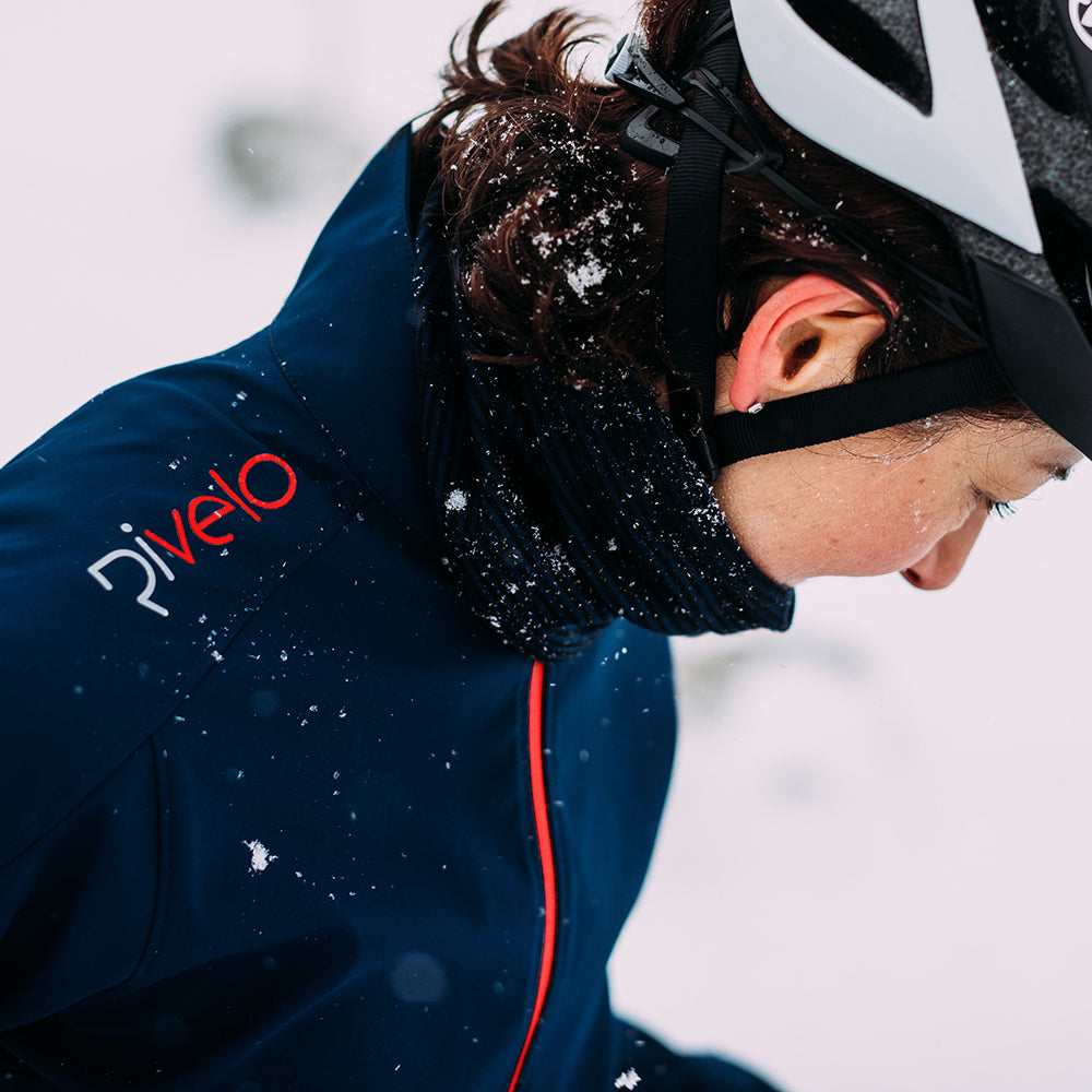 Rivelo Womens Coldharbour Softshell Jacket (Navy/Red)